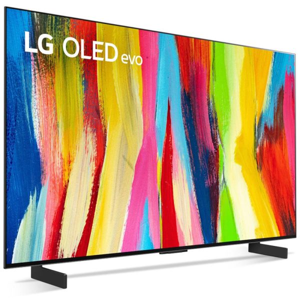 LG 48  HDR 4K Smart OLED Evo TV 2022 + LG S80QY Soundbar + Rear Speaker Kit For Sale