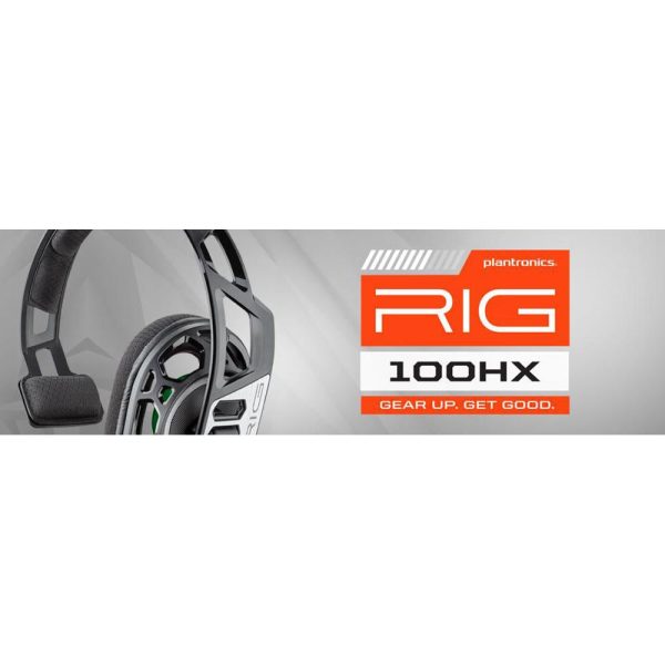 Plantronics RIG 100HX Wired Gaming Headset, Black - Refurbished Discount