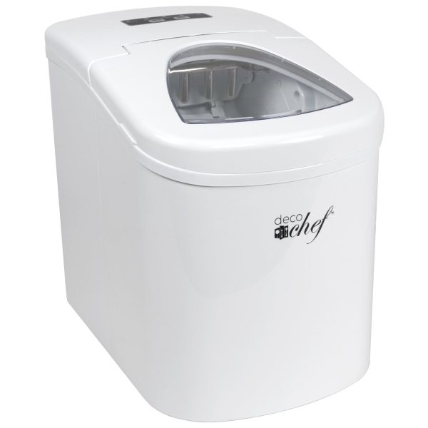 Deco Chef White Compact Electric Ice Maker | (IMWHT) | Top Load | 26 Lbs Per Day Online Sale