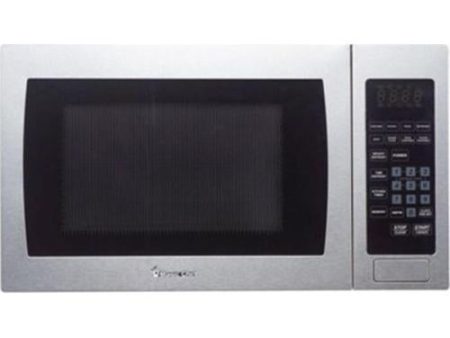 Magic Chef MCM990ST 0.9 Cu Ft 900W Countertop Microwave Oven, Stainless Steel Supply