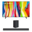 LG 48  HDR 4K Smart OLED Evo TV 2022 w  LG S65Q High Res Audio Sound Bar Online Hot Sale