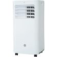 GE 6,100 BTU Portable Air Conditioner with Dehumidifier, Remote, White, Refurbished Supply