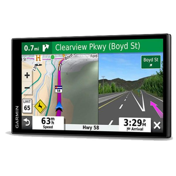 Garmin DriveSmart 65 & Traffic 6.95  Display GPS Navigator with Case and Mount Bundle Discount