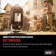 Weber Smokey Mountain 14-inch Cooker, Charcoal Smoker - 711001 Supply