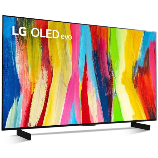 LG 48 Inch HDR 4K Smart OLED Evo TV 2022 with LG Sound Bar and Rear Speaker Cheap