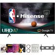 Hisense 85 inch Class A7 Series LED 4K UHD Smart Google TV+Movies Streaming Pack For Cheap