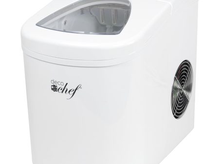 Deco Chef White Compact Electric Ice Maker | (IMWHT) | Top Load | 26 Lbs Per Day Online Sale