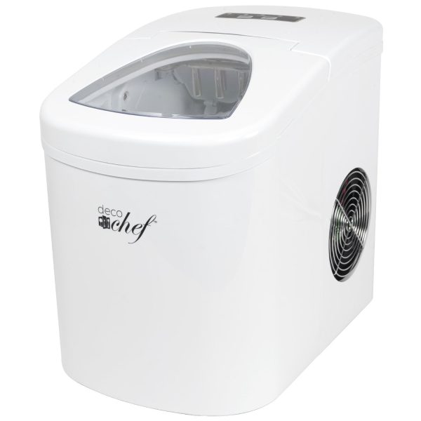 Deco Chef White Compact Electric Ice Maker | (IMWHT) | Top Load | 26 Lbs Per Day Online Sale