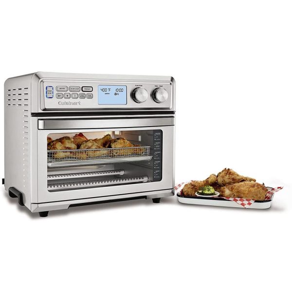 Cuisinart TOA-95 Large Digital AirFry Toaster Oven w  5pc Knife Set + Oven Mitts on Sale