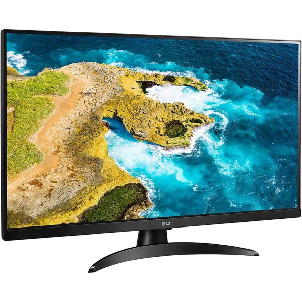 LG 27  Full HD IPS LED TV and PC Monitor with 6-Outlet Adapter and 2x HDMI Cable Online Hot Sale