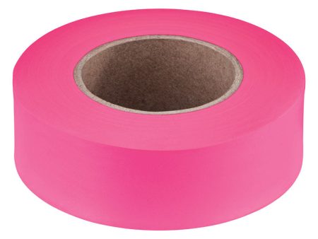 Empire 200 ft. L X 1 in. W Plastic Flagging Tape Pink Supply