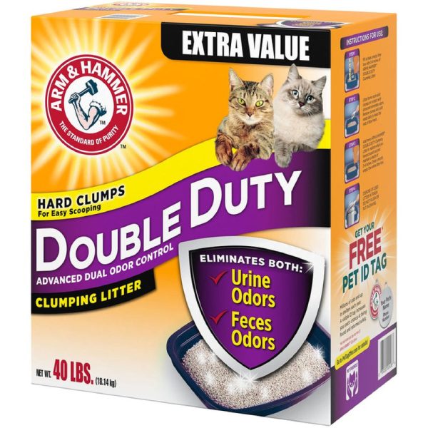 Arm & Hammer Fresh and Clean Scent Cat Litter 40 lb Online now