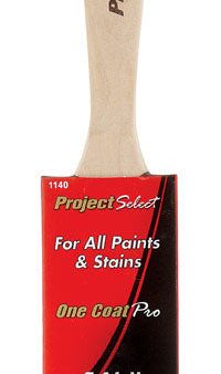 Linzer Project Select 1-1 2 in. Flat Paint Brush For Cheap