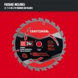 Craftsman 7-1 4 in. D X 5 8 in. High Performance Carbide Circular Saw Blade 24 teeth 1 pk Discount