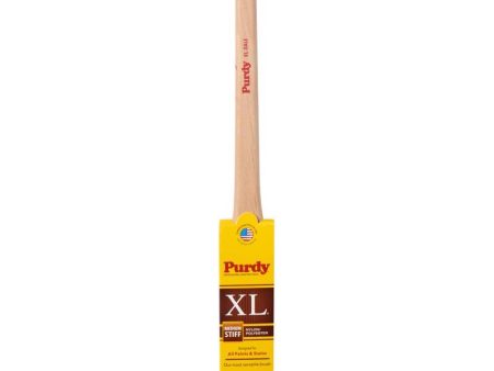 Purdy XL Dale 1 in. Medium Stiff Angle Trim Paint Brush Supply