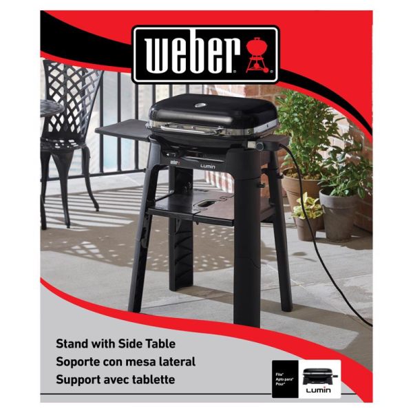 Weber Lumin Grill Stand Plastic 28.1 in. H X 25 in. W X 21.8 in. L Online now