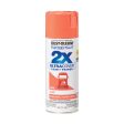 Rust-Oleum Painter s Touch 2X Ultra Cover Gloss Coral Paint+Primer Spray Paint 12 oz Discount