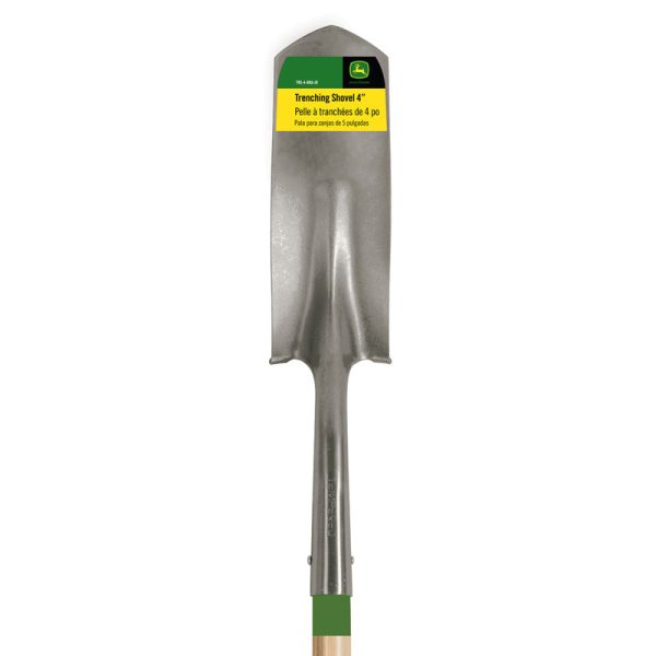 John Deere 58.5 in. Steel Trenching Shovel Wood Handle Fashion