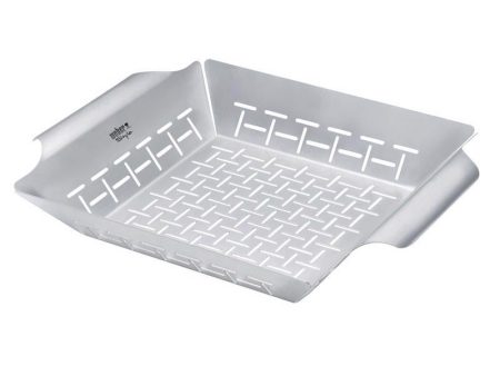 Weber Stainless Steel Grill Basket 13.8 in. L X 11.8 in. W 1 pk For Sale