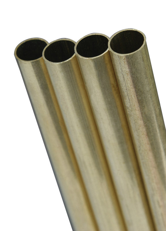 K&S 9 32 in. D X 36 ft. L Round Brass Tube 1 pk on Sale