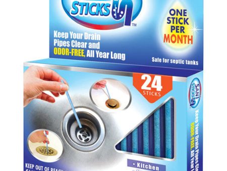 SANI 360 Sani Sticks No Scent Deodorizing Multi-Purpose Cleaner Stick 24 pk on Sale