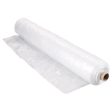 Film-Gard Plastic Sheeting 4 mil X 8 ft. W X 50 ft. L Polyethylene Clear For Discount