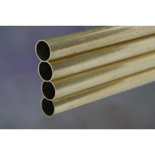 K&S 9 32 in. D X 36 ft. L Round Brass Tube 1 pk on Sale