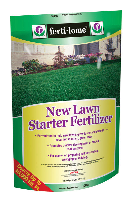 Ferti-lome Lawn Starter Lawn Fertilizer For All Grasses 10000 sq ft Online