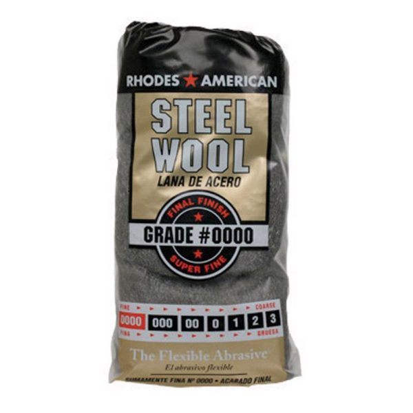 Rhodes American 0000 Grade Super Fine Steel Wool Pad 12 pk Fashion