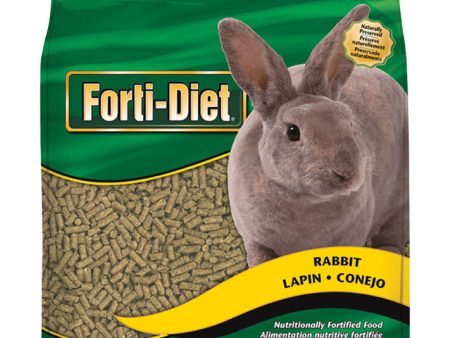 Kaytee Forti-Diet Natural Pellets Rabbit Food 5 lb Sale