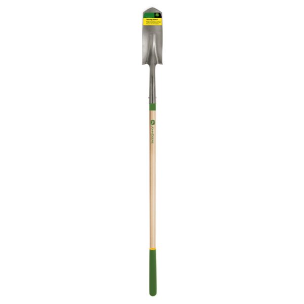 John Deere 58.5 in. Steel Trenching Shovel Wood Handle Fashion