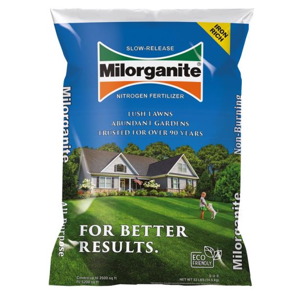 Milorganite All-Purpose Lawn Fertilizer For All Grasses 2500 sq ft on Sale