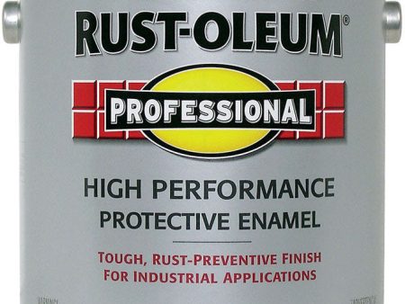 Rust-Oleum Professional High Performance Indoor and Outdoor Flat Black Protective Paint 1 gal Hot on Sale