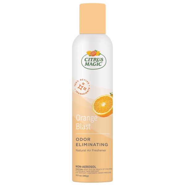 Citrus Magic Fresh Orange Scent Air Freshener Spray 3 oz Aerosol Online now