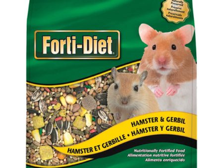 Kaytee Forti-Diet Natural Pellets Gerbil Hamster Food 3 lb For Discount