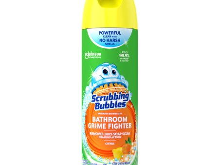 Scrubbing Bubbles Citrus Scent Bathroom Cleaner 20 oz Foam Online