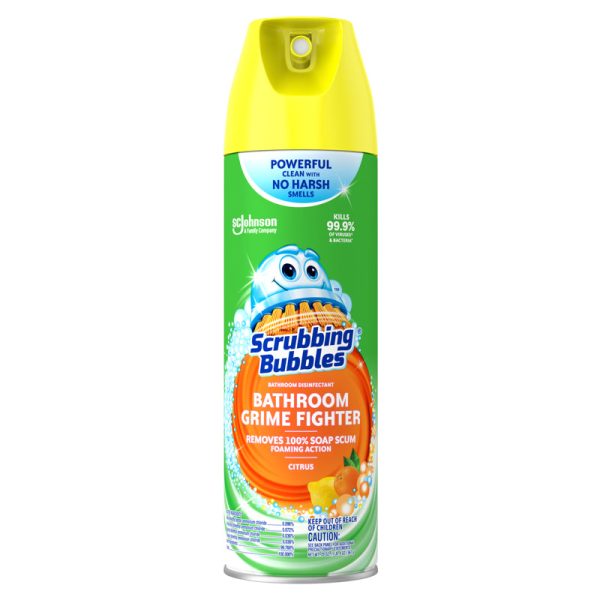 Scrubbing Bubbles Citrus Scent Bathroom Cleaner 20 oz Foam Online