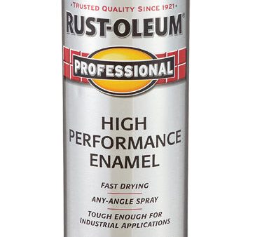 Rust-Oleum Professional Gloss Black Spray Paint 15 oz Online now