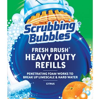 Scrubbing Bubbles Fresh Brush 1.8 in. W Scrub Brush Refill Hot on Sale