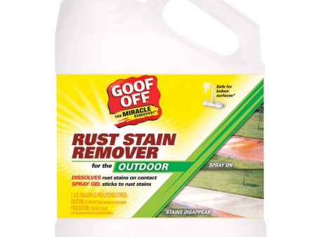 Goof Off No Scent Rust Stain Remover 1 gal Spray Sale