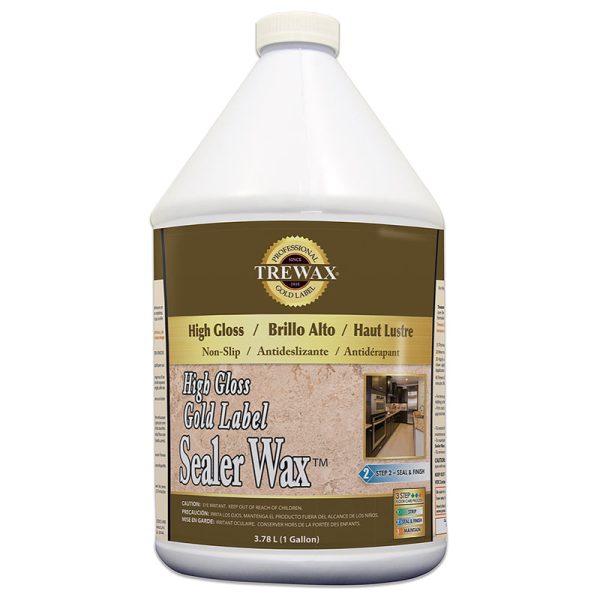 Trewax Gold Label High Gloss Sealer Wax Liquid 1 gal Online