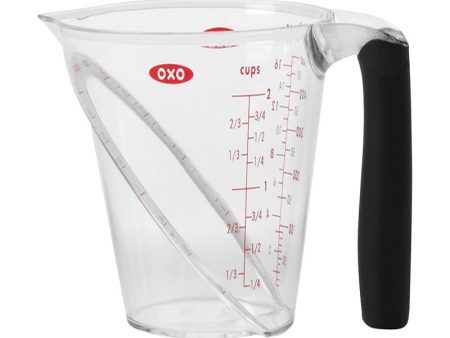 OXO Good Grips 16 oz Plastic Clear Angled Measuring Cup Hot on Sale