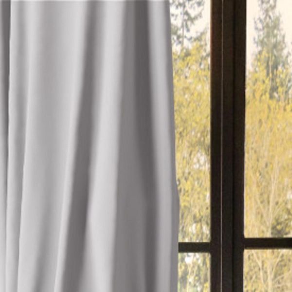 Umbra Twilight Gray Blackout Curtains 52 in. W X 84 in. L Cheap