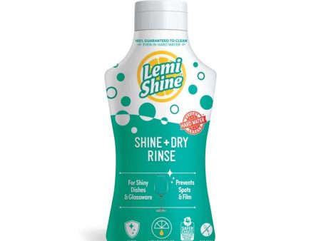 Lemi Shine Lemon Scent Gel Dishwasher Rinse Aid 8.45 oz 1 pk Hot on Sale