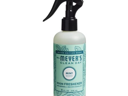 Mrs. Meyer s Clean Day Mint Scent Air Freshener Spray 8 oz Liquid Online now