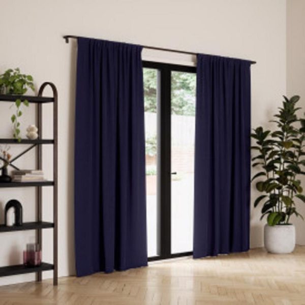 Umbra Twilight Navy Blackout Curtains 52 in. W X 63 in. L Online