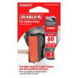 Diablo 4 in. L X 2-1 2 in. W X 1 in. 60 Grit Medium Flat Surface Sanding Sponge on Sale