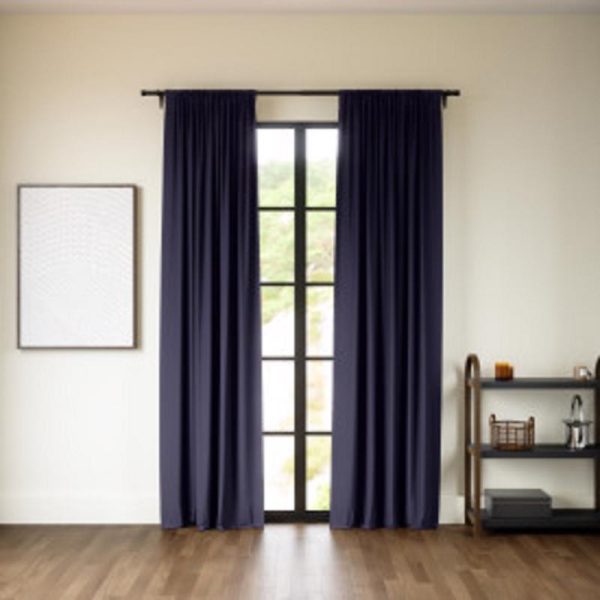 Umbra Twilight Navy Blackout Curtains 52 in. W X 63 in. L Online