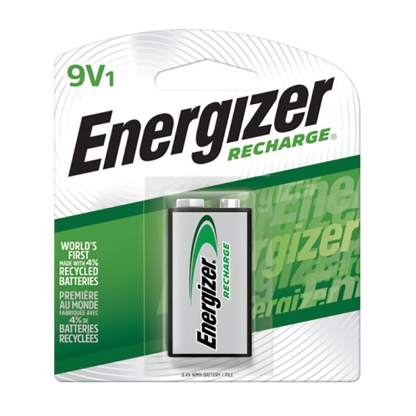 Energizer Recharge NiMH 9-Volt 1.2 V 150 mAh Rechargeable Battery NH22NBP 1 pk Sale