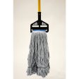 Elite Mops and Brooms 24 oz. Looped Cotton Synthetic Blend Mop Refill 1 pk Online Hot Sale